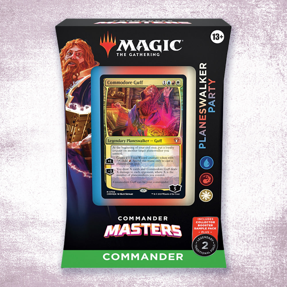 Magic the Gathering: Commander Masters Commander Deck - Planeswalker Party