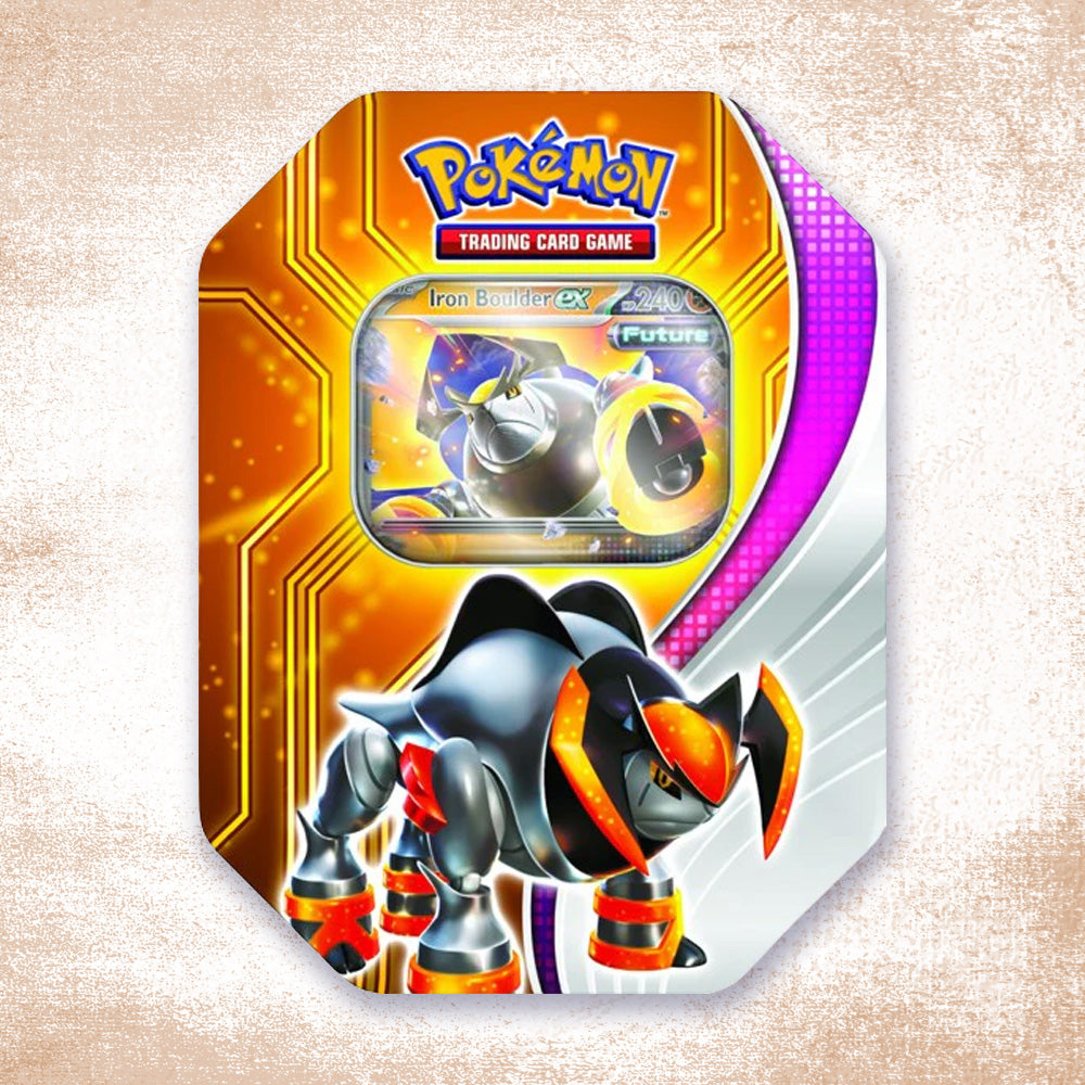 Pokémon TCG: Paradox Destinies Tin - Iron Boulder
