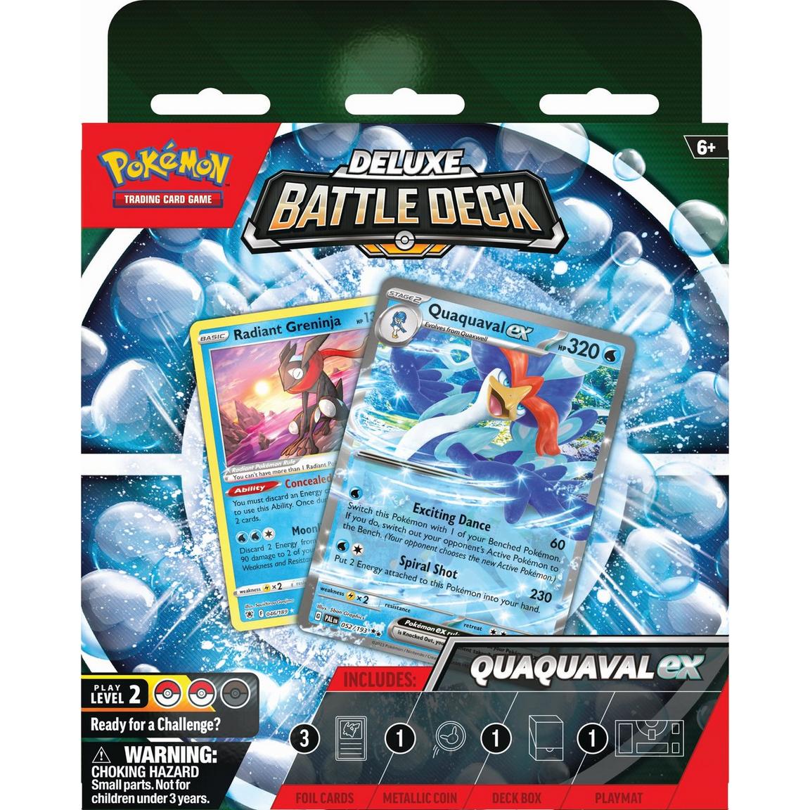 Pokémon TCG: Deluxe League Battle Deck - Quaquaval EX