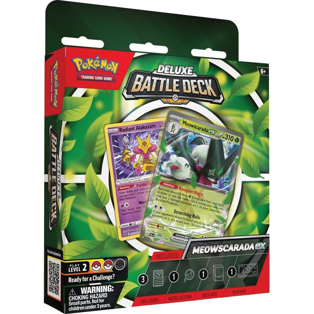 Pokémon TCG: Deluxe League Battle Deck - Meowscarada EX