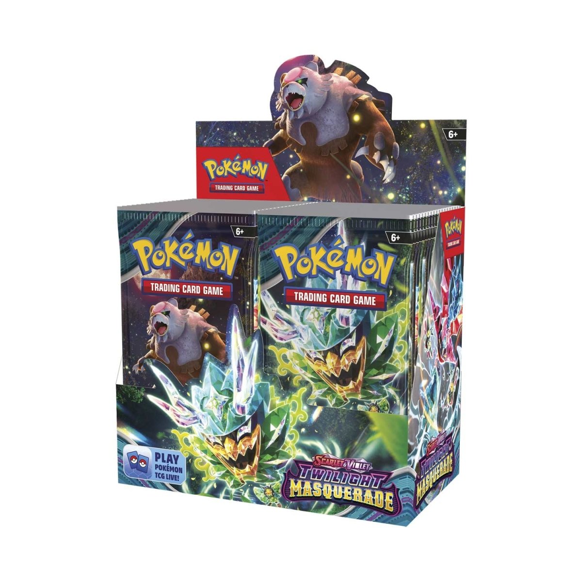 Pokémon TCG: Scarlet & Violet 6 - Twilight Masquerade - Booster box (36 packs)