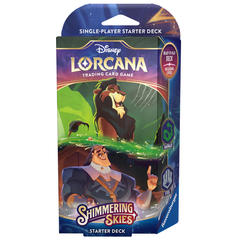 Lorcana: Shimmering Skies Starter Kit - Scar/Kronk: