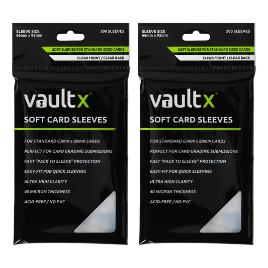 Vault X Standard Soft Card Sleeves 400 Pack