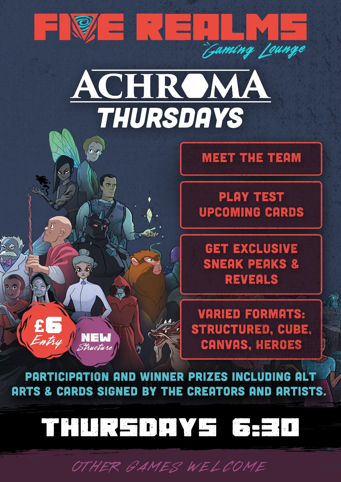 Achroma Thursday Event Ticket