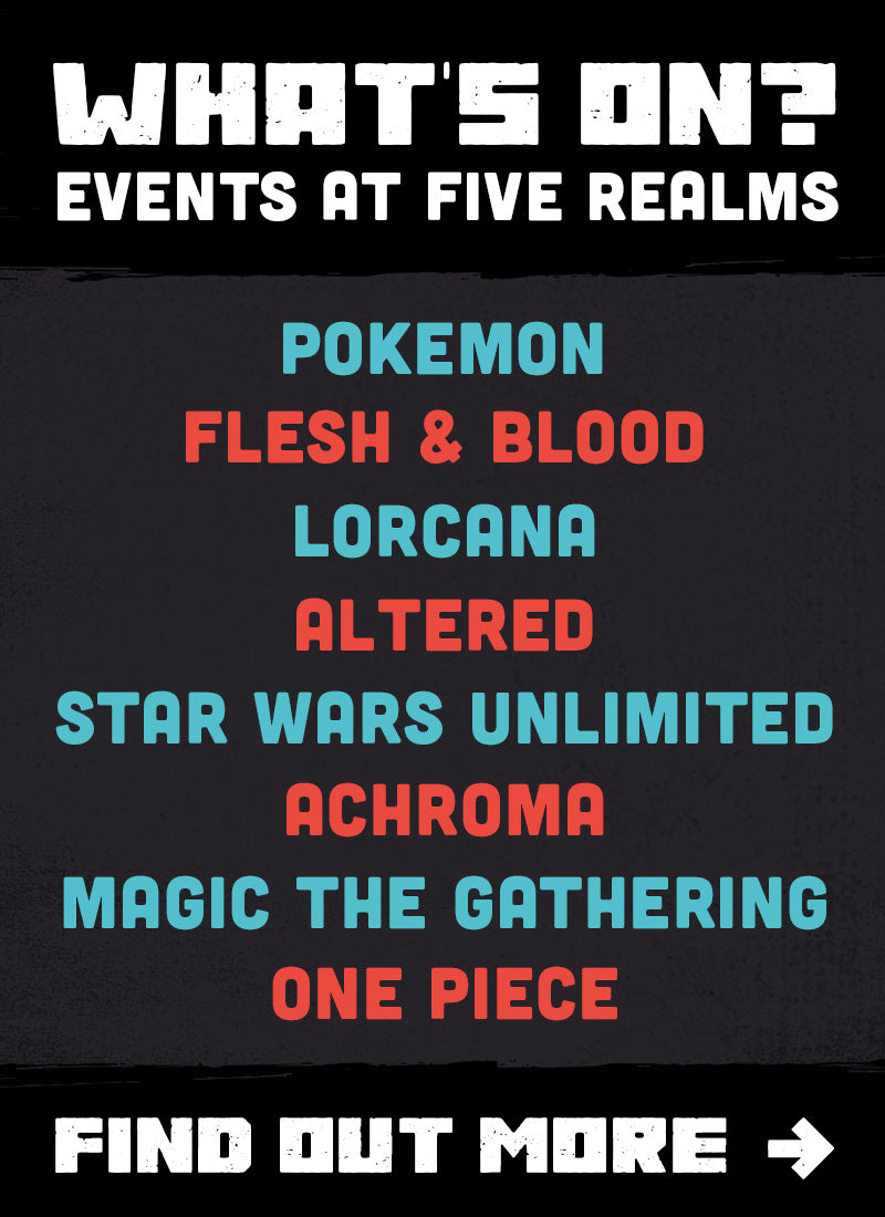 What's On? Events at Five Realms