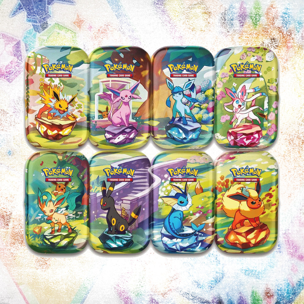 Pokémon TCG: Scarlet & Violet 8.5 - Prismatic Evolutions – Mini Tin Assorted