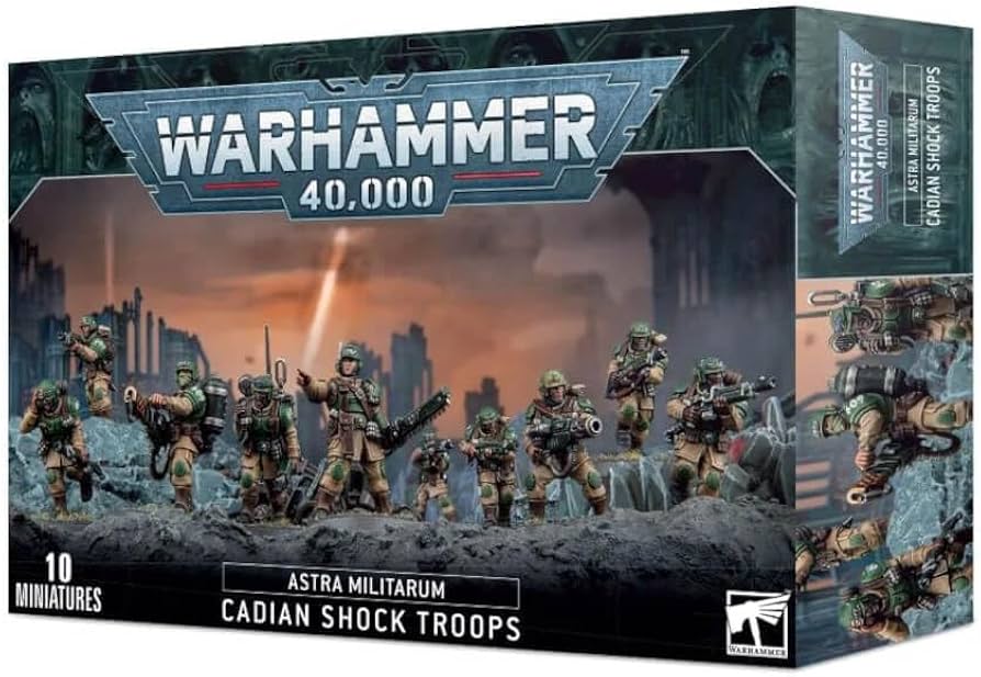 Warhammer 40k: Cadian Shock Troops