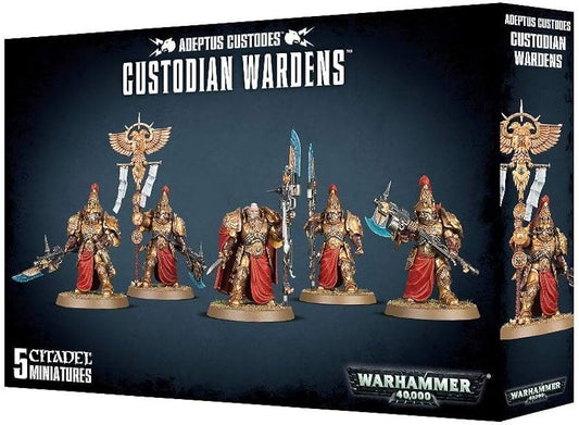 Warhammer 40k: Adeptus Custodes Custodian Wardens