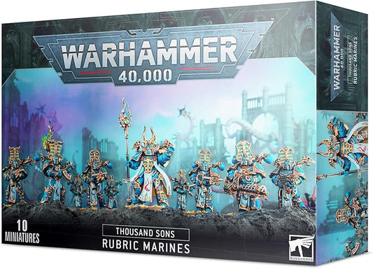 Warhammer 40k: Thousand Sons Rubric Marines
