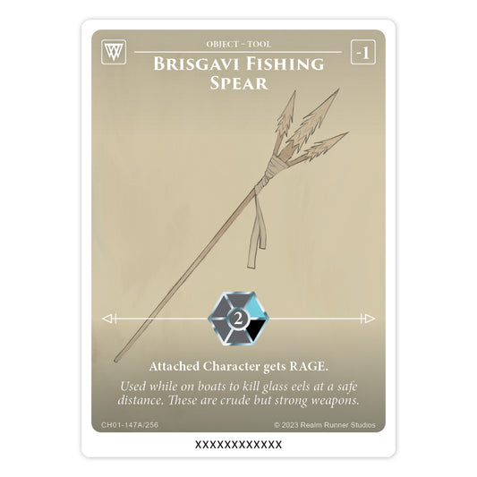 Achroma Single - Brisgavi Fishing Spear Alt Art