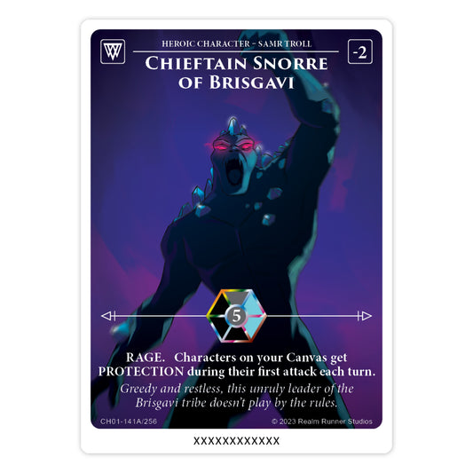 Achroma Single - Chieftain Snorre Alt Art