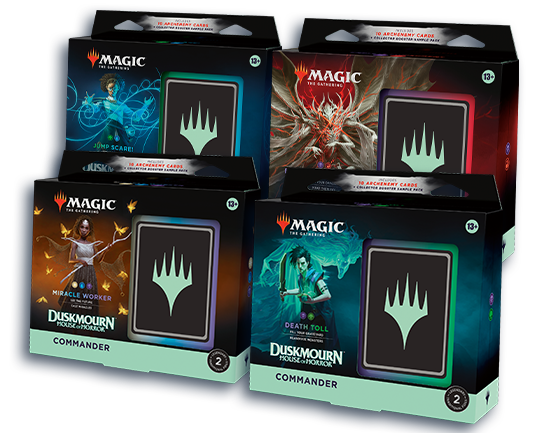 Magic the Gathering: Duskmourn Commander Decks