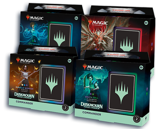 Magic the Gathering: Duskmourn Commander Decks