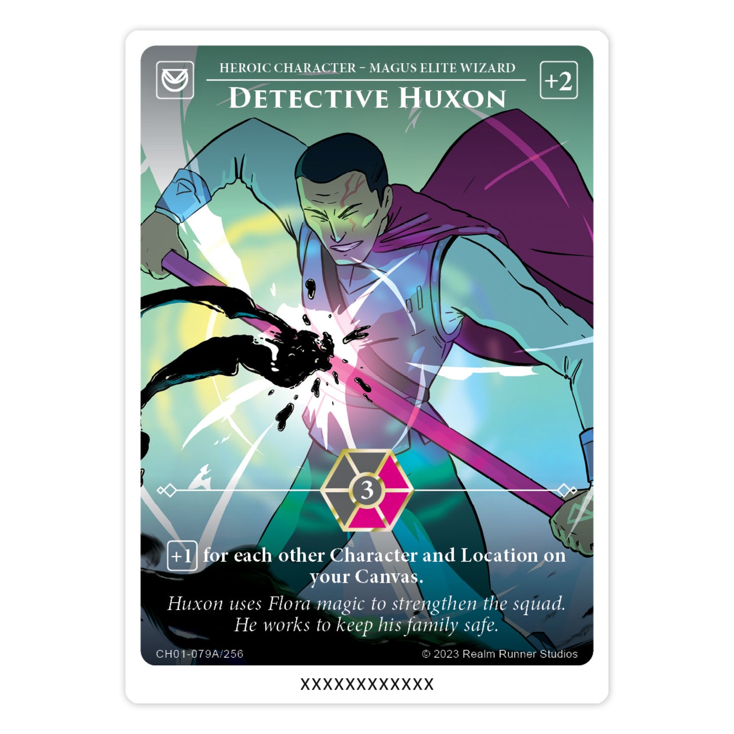 Achroma Single - Detective Huxon Alt Art