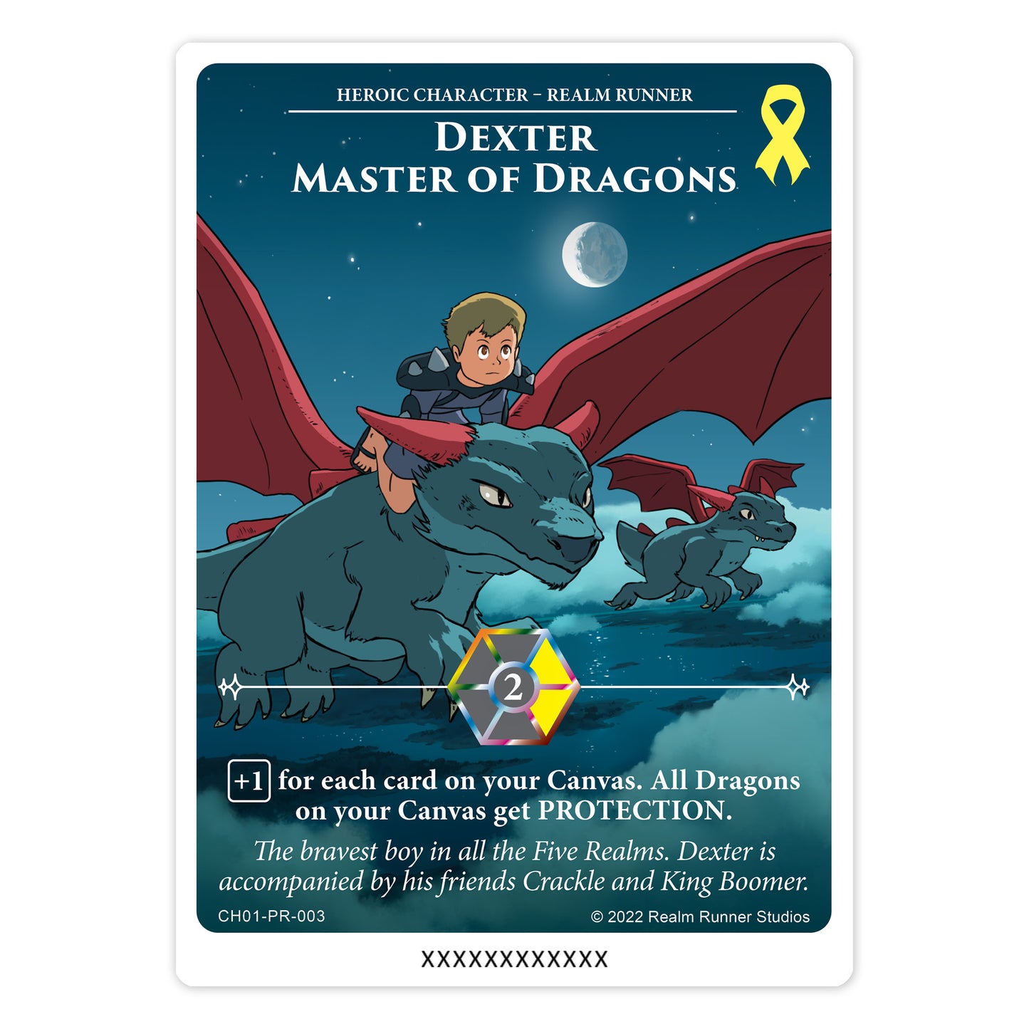 Achroma Dexter Master of Dragons Charity Single Card