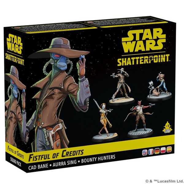 Star Wars Shatterpoint: Fistful of Credits (Cad Bane) Squad Pack