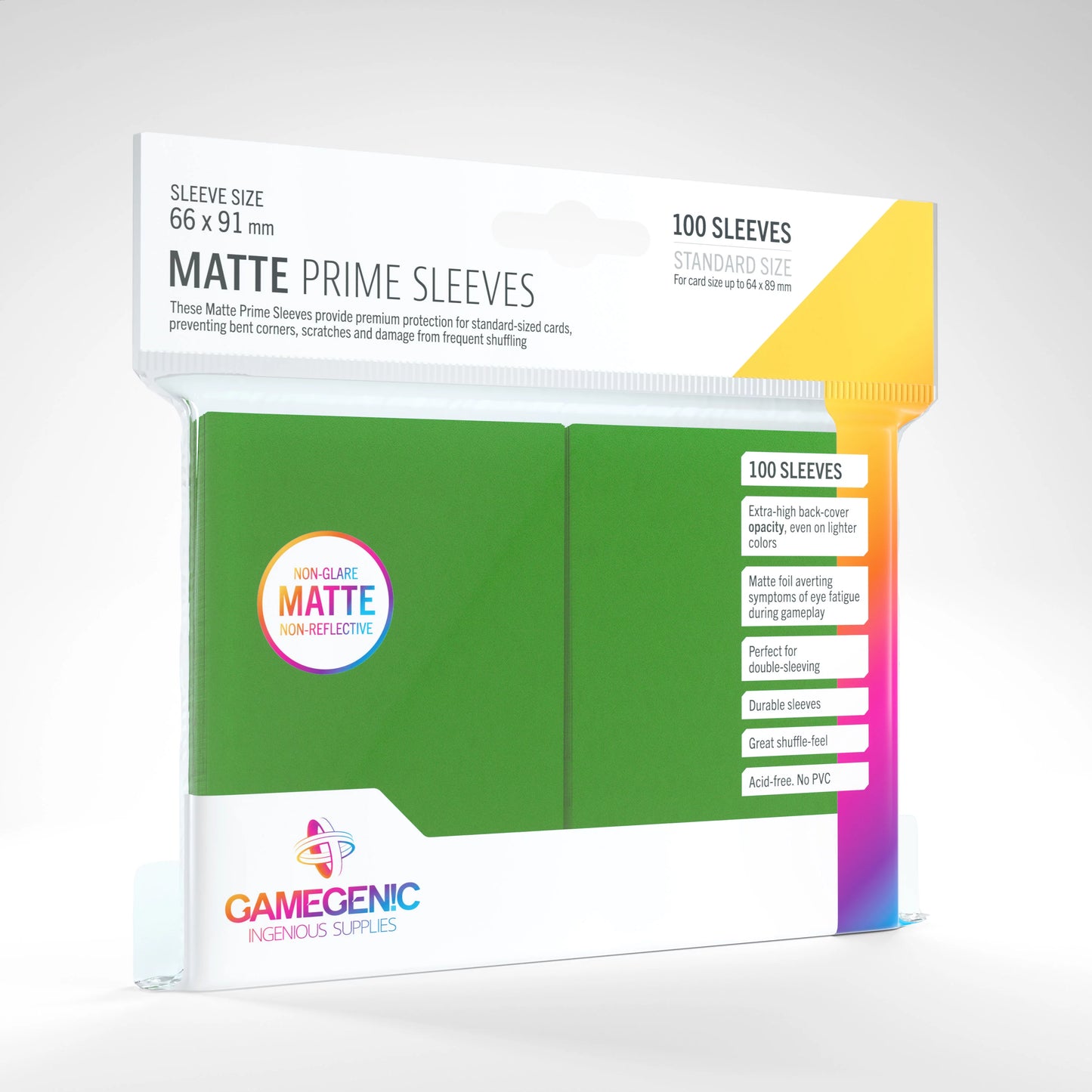 Gamegenic Matte Prime Sleeves