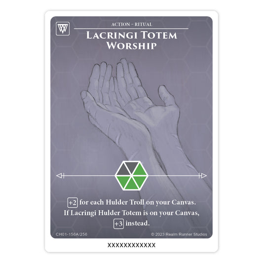 Achroma Single - Lacringi Totem Worship Alt Art