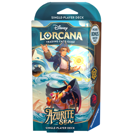 Lorcana Azurite Sea - Starter Deck (Amber & Ruby)