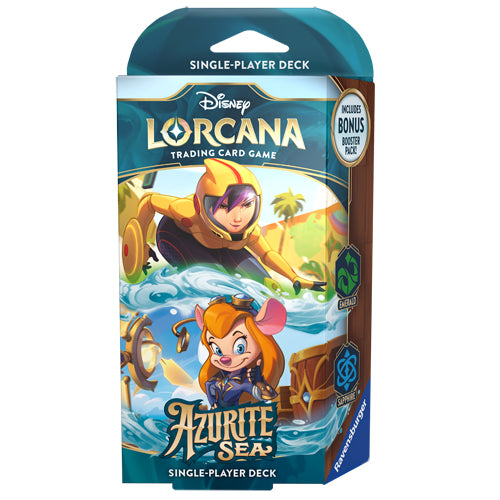 Lorcana Azurite Sea - Starter Deck (Emerald & Sapphire)