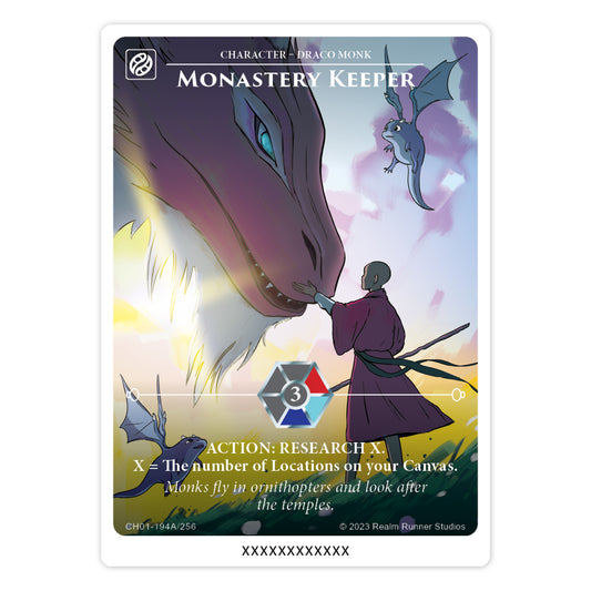 Achroma Single - Monastery Keeper Alt Art