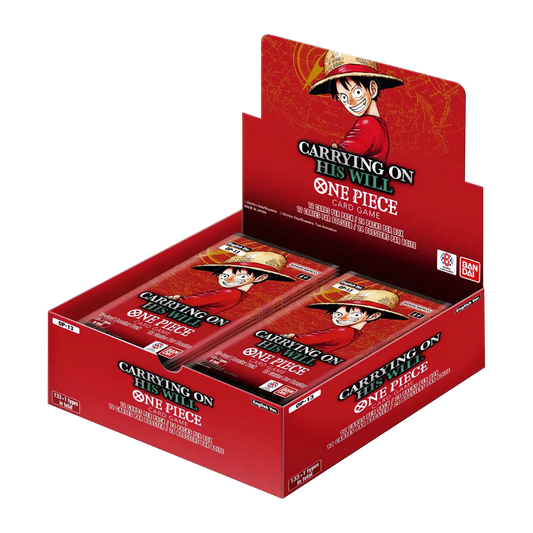 One Piece Card Game: Booster Box - Carrying on his will