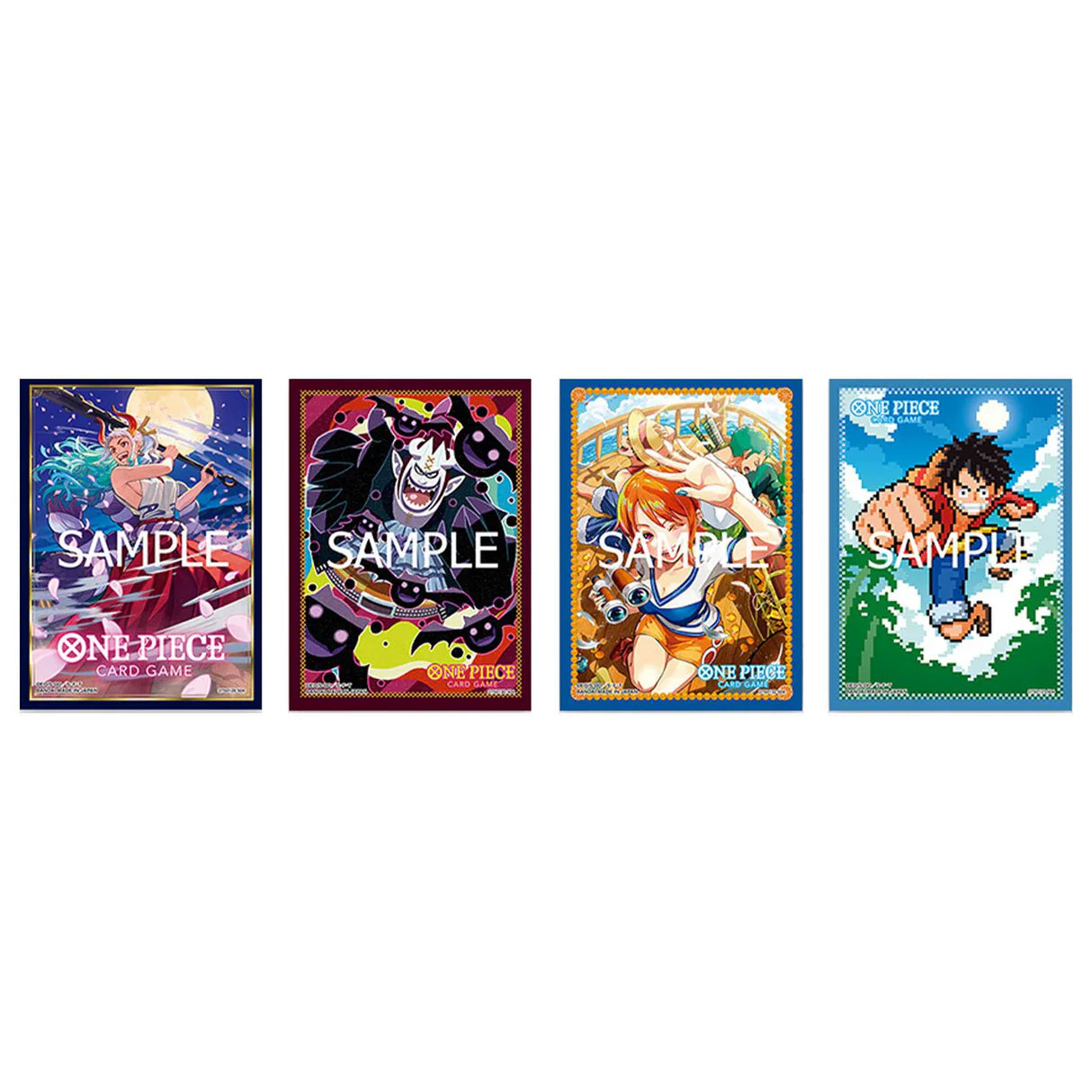 One Piece Card Game: Official Sleeve 8 (4 Kinds Assortment)