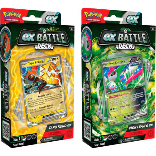 Pokémon TCG: Tapu Koko/ Iron Leaves ex Battle Deck