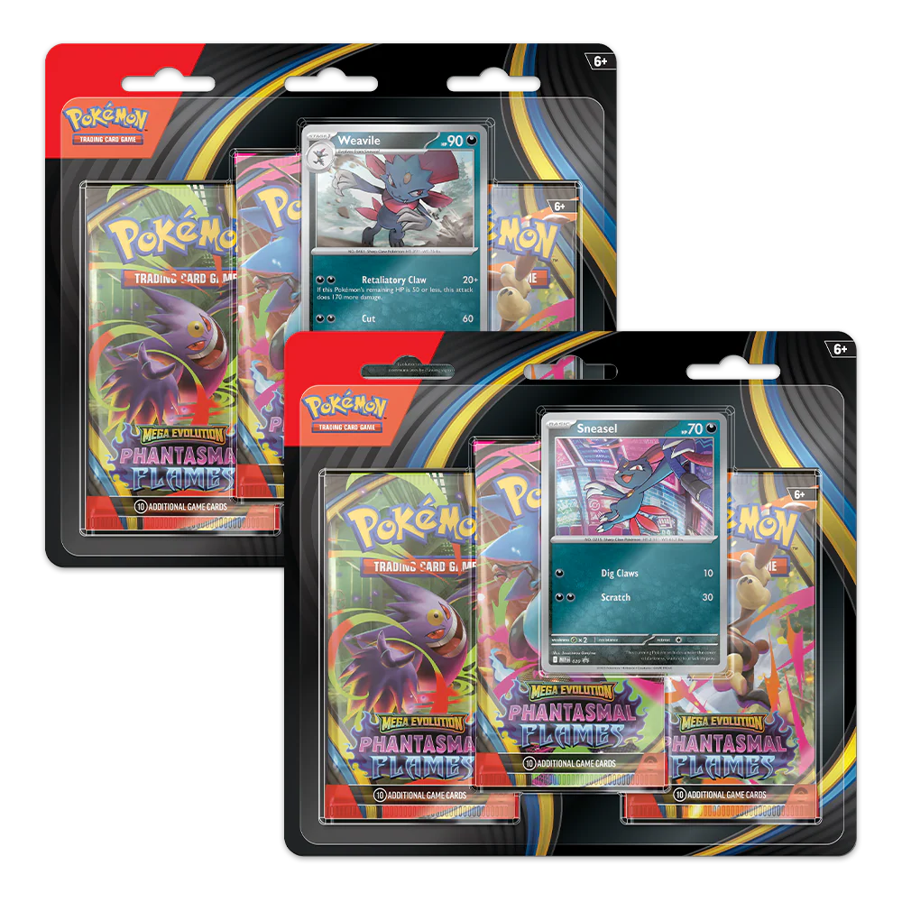 Pokemon TCG: Phantasmal Flame - Triple Pack
