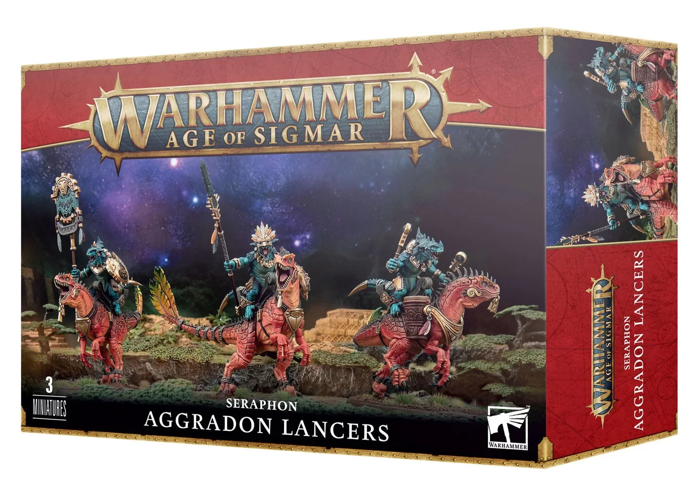 Warhammer: Seraphon - Aggradon Lancers