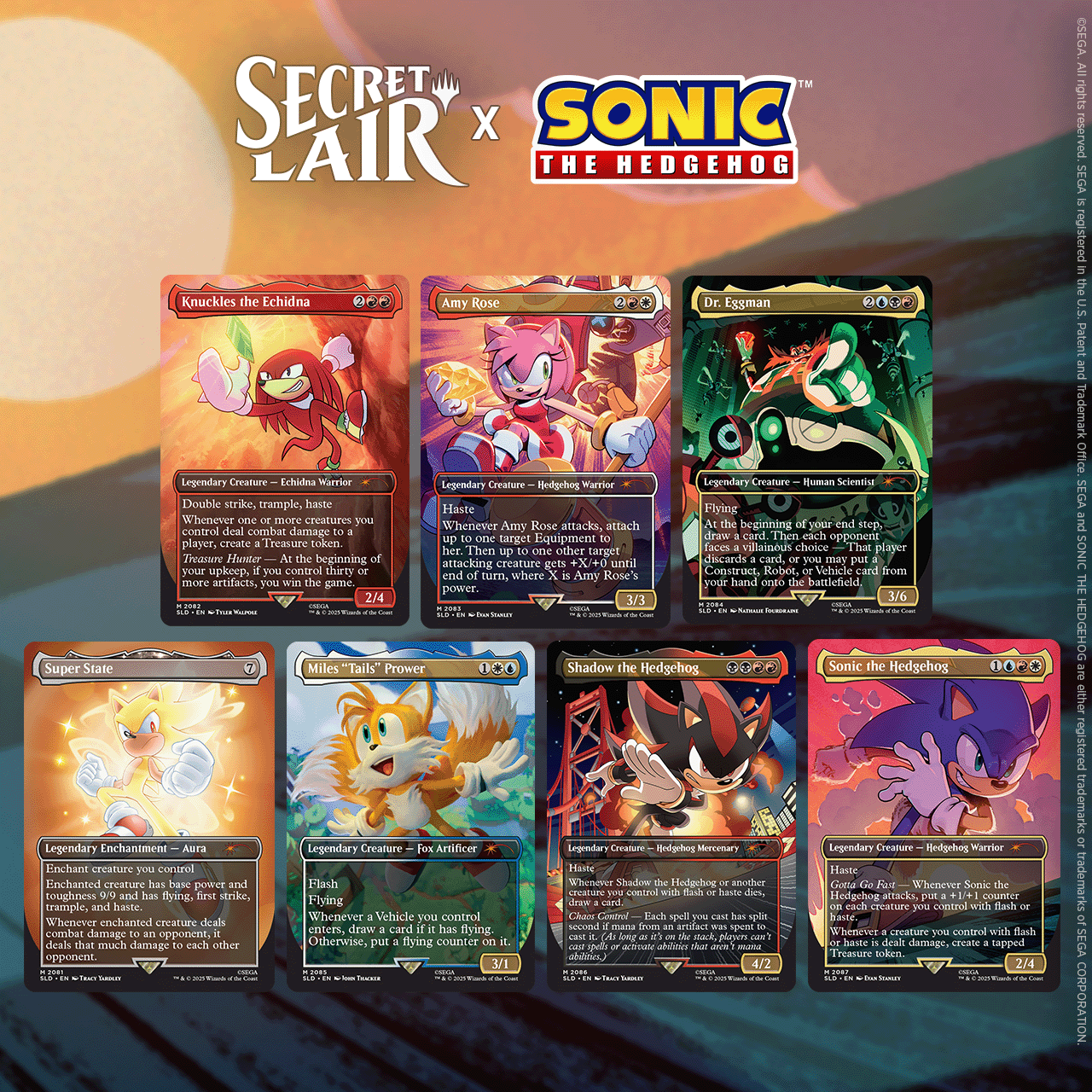 Magic: The Gathering - Secret Lair: Sonic The Hedgehog: Friends and Foes