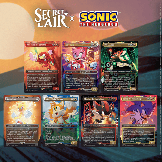 Magic: The Gathering - Secret Lair: Sonic The Hedgehog: Friends and Foes