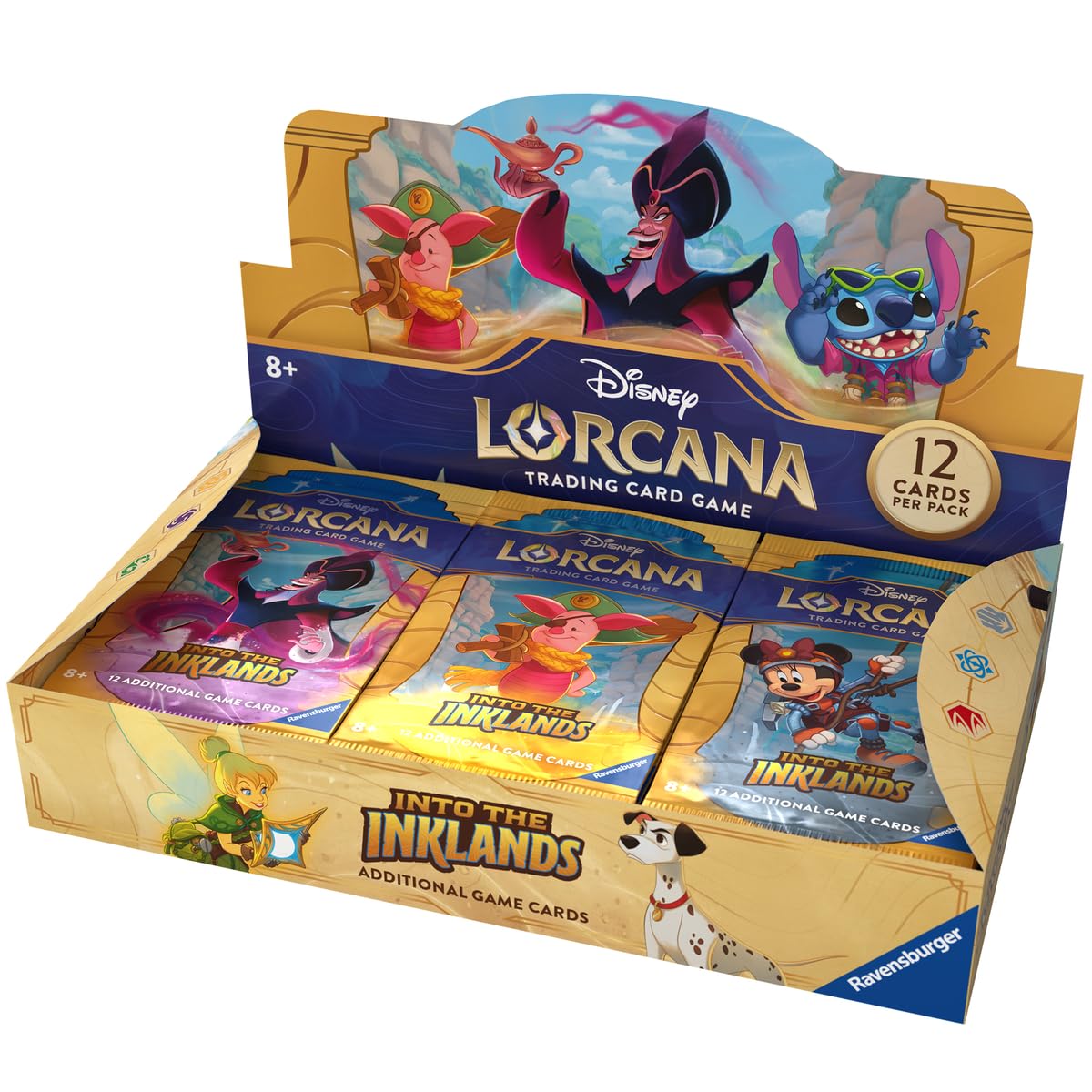 Disney Lorcana Trading Card Game - Booster Pack Display (24pcs) - Into the Inklands