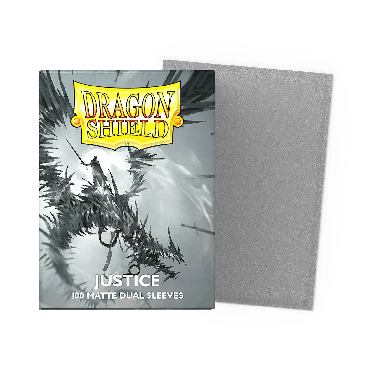 Dragon Shield Matte Dual Sleeves Standard Size -Justice (100)