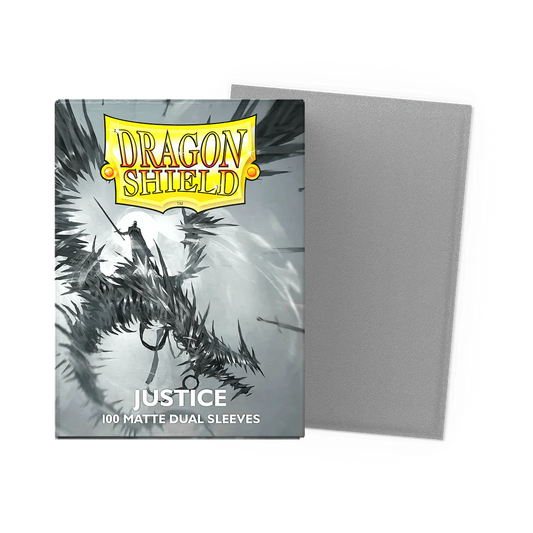 Dragon Shield Matte Dual Sleeves Standard Size -Justice (100)