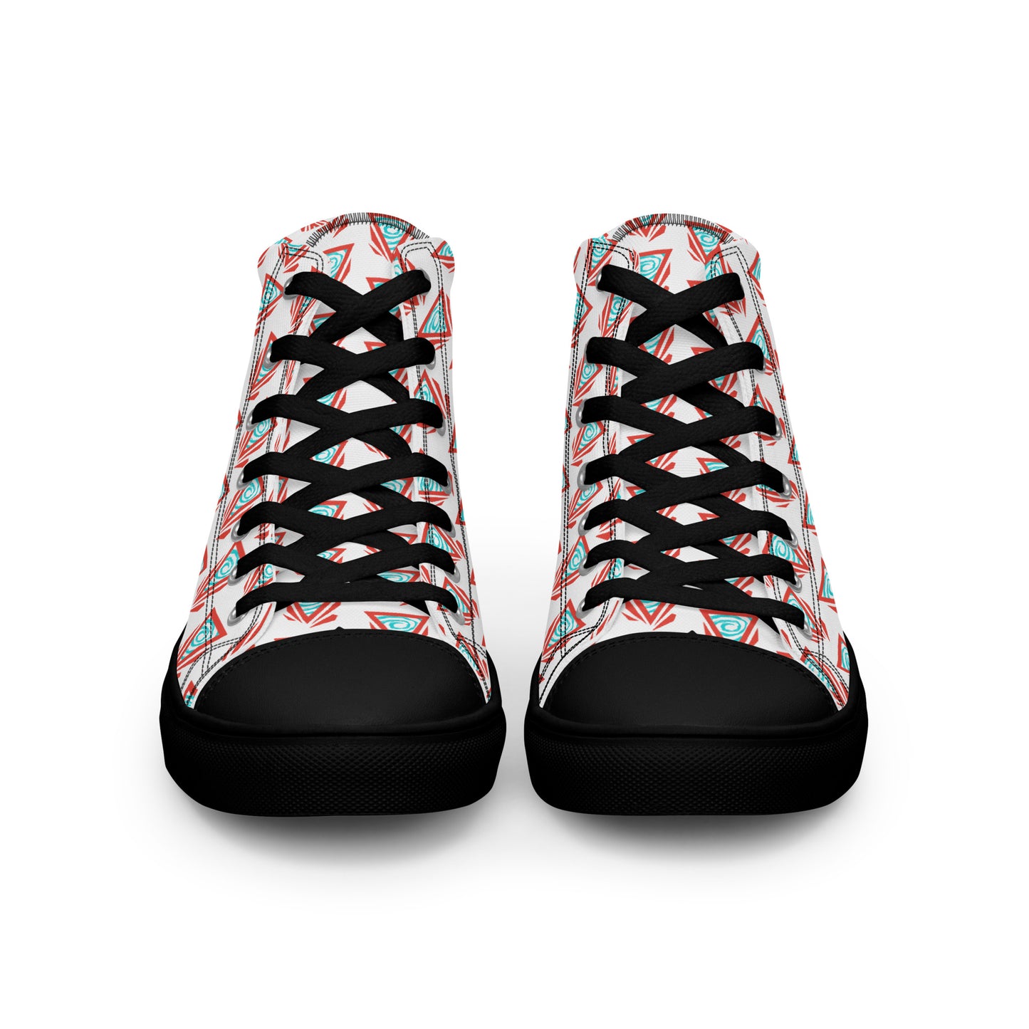 Men’s high top canvas shoes