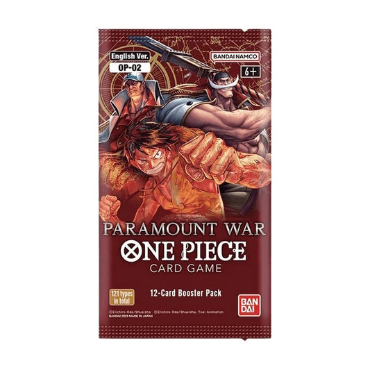 One Piece Card Game: Booster Pack - Paramount War (OP-02)