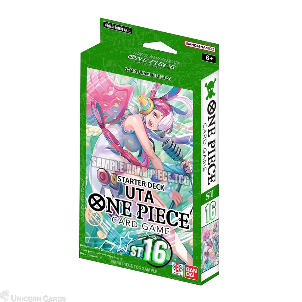 One Piece Card Game: Starter Deck - Green Uta (ST-16)