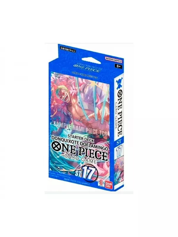 One Piece Card Game: Starter Deck - Blue Donquixote Doflamingo (ST-17)