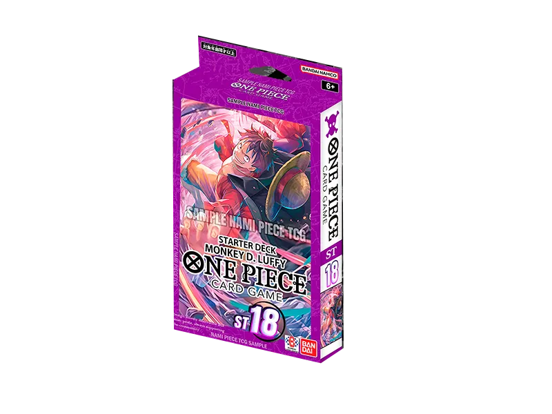 One Piece Card Game: Starter Deck - Purple Monkey.D.Luffy (ST-18)