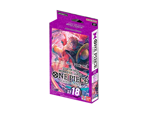 One Piece Card Game: Starter Deck - Purple Monkey.D.Luffy (ST-18)