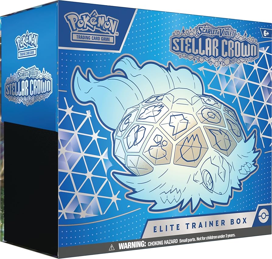 Pokémon TCG: Scarlet & Violet 7 - Stellar Crown - Elite Trainer Box