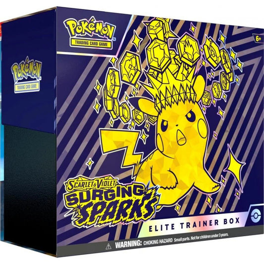 Pokémon TCG: Scarlet & Violet 8 - Surging Sparks - Elite Trainer Box