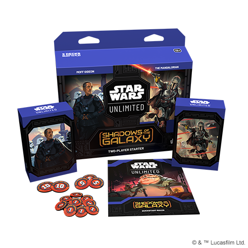 Star Wars: Unlimited Shadows of the Galaxy Two-Player Starter Release Date 12.07.24