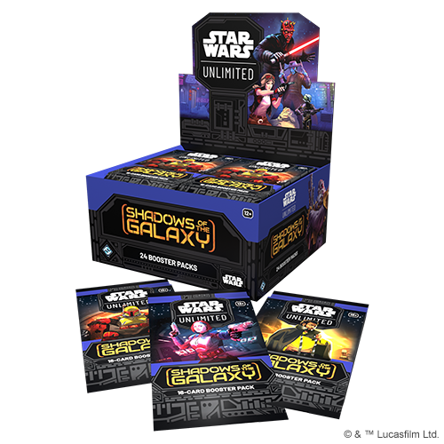 PRE-ORDER Star Wars: Unlimited Shadows of the Galaxy Booster Display (24) Release date 12.07.23