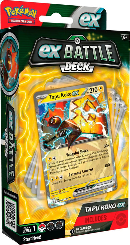 Pokémon TCG: Tapu Koko/ Iron Leaves ex Battle Deck