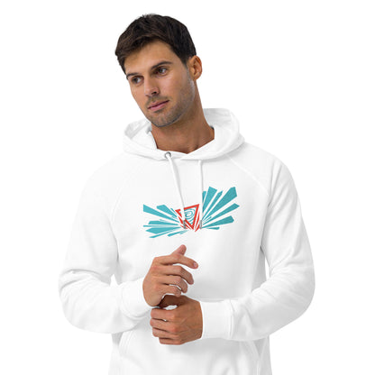 Unisex eco raglan hoodie